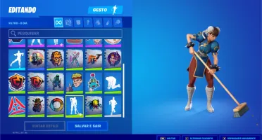 Conta fortnite  Passe 5 e 6 mais skins lendas dos jogos