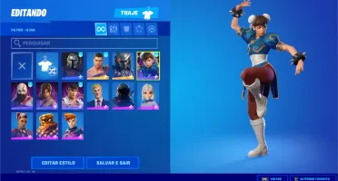 Conta fortnite  Passe 5 e 6 mais skins lendas dos jogos