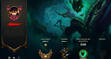 CONTA LOL 🌟 GOLD 4 🌟 250 SKINS 🌟 TODOS CAMPEOES