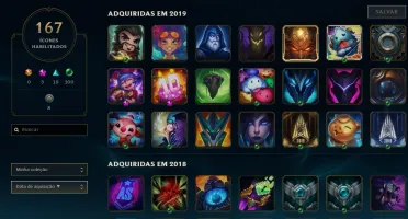 CONTA LOL - TDS CHAMPS - 127 SKINS