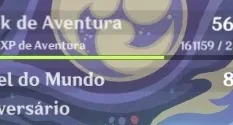 CONTA GENSHIN AR56 ENDGAME SEM VINCULOS