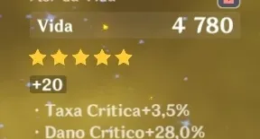 CONTA GENSHIN AR56 ENDGAME SEM VINCULOS