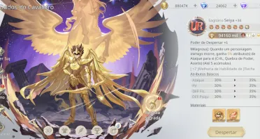 Saint Seiya Ex | Pegasus-7 | Saga Ur 92M | +1600 Tickets