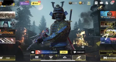Conta com roleta zerada Recon samurai