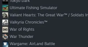 Conta Steam completa