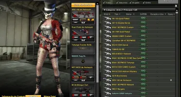 Conta combat arms CC5 platina