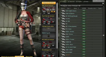 Conta combat arms CC5 platina