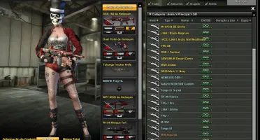 Conta combat arms CC5 platina