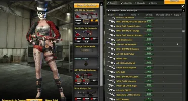 Conta combat arms CC5 platina