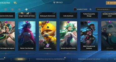 Conta wild rift