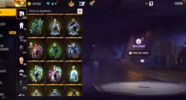 🔥 Oportunidade Imperdível: Conta Free Fire Gemada (Nível 70