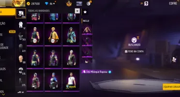 🔥 Oportunidade Imperdível: Conta Free Fire Gemada (Nível 70