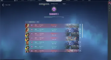 CONTA VALORANT DIAMANTE 1 E LOL GOLD 1