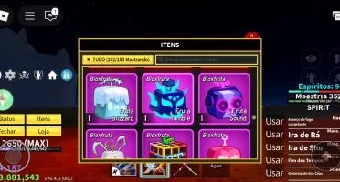 📢 Conta Blox Fruits À Venda – Full Avançada (Level Máximo)