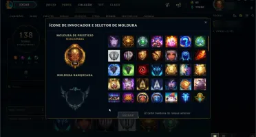 Conta de LOL Platina 3 - PARANDO DE JOGAR.