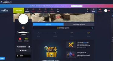Conta CS:GO Prime - Level 20 GamersClub