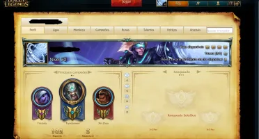 Unranked - 31 campeões - 7 skins - smurf