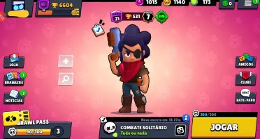 Conta de browl stars (nivel 66)