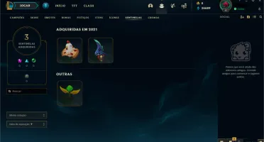 Conta LOL - Diamante IV, 62% de WR