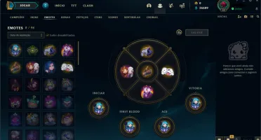 Conta LOL - Diamante IV, 62% de WR