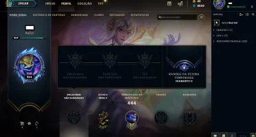 Conta League Of Legends Diamante II S9