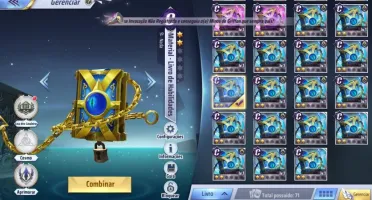 Saint Seiya Awakening - com gemas avançadas e Livros