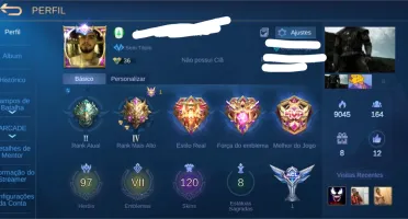 Mobile Legends muitas skins