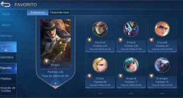 Mobile Legends muitas skins