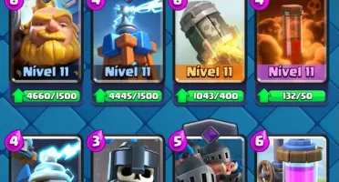 Conta Clash Royale Deck de Lava hound