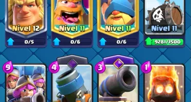 Conta Clash Royale Deck de Lava hound