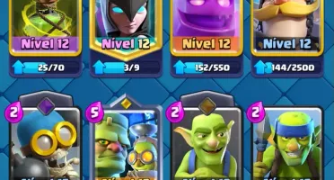 Conta Clash Royale Deck de Lava hound