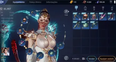 CONTA MIR4 NA 33 LVL 73 85K POWER 2 PETS EPICOS E MUITO +