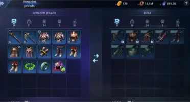 CONTA MIR4 NA 33 LVL 73 85K POWER 2 PETS EPICOS E MUITO +