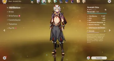 Ayaka+Cortadora da Neblina+itto+xiao e Diluc