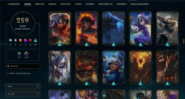 Conta Lol Todos Os Champs Varias Skins