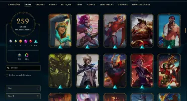 Conta Lol Todos Os Champs Varias Skins