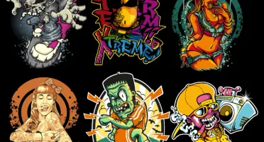 Estampa Para Camiseta Vetores 10.000 Artes
