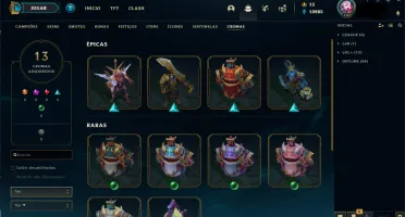 ✨ Conta LOL Season 6 Lvl 150 - 84 champions / 80 skins! ✨