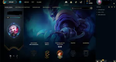 ✨ Conta LOL Season 6 Lvl 150 - 84 champions / 80 skins! ✨