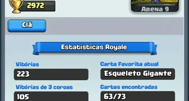 CONTA NV 8 ARENA 9 // 3 LENDÁRIAS BOAS (1 NÍVEL 2)
