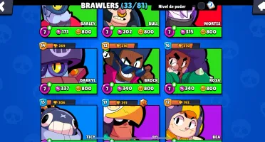 Vendo conta Brawl Stars