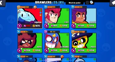 Vendo conta Brawl Stars