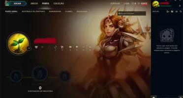 Conta Level 30 Unranked