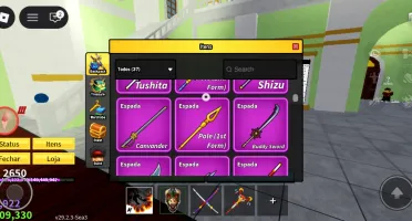 Conta Blox Fruits – LEVEL 2650