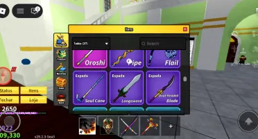 Conta Blox Fruits – LEVEL 2650