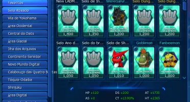 Conta LA Omega Tamer Lv146 Susan Shin, DarkBagra e X7