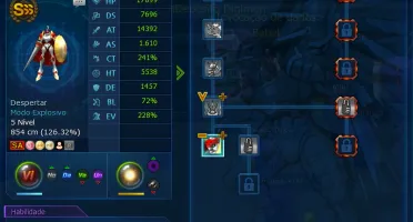 Conta LA Omega Tamer Lv146 Susan Shin, DarkBagra e X7