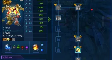 Conta LA Omega Tamer Lv146 Susan Shin, DarkBagra e X7