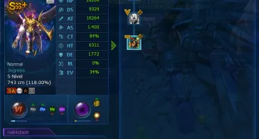 Conta LA Omega Tamer Lv146 Susan Shin, DarkBagra e X7
