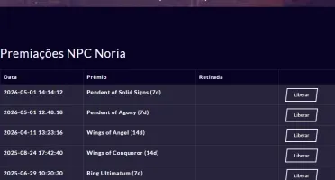 Conta do Megamu Personagem Rune Wizard 200+ RR+MC+MP+VIP